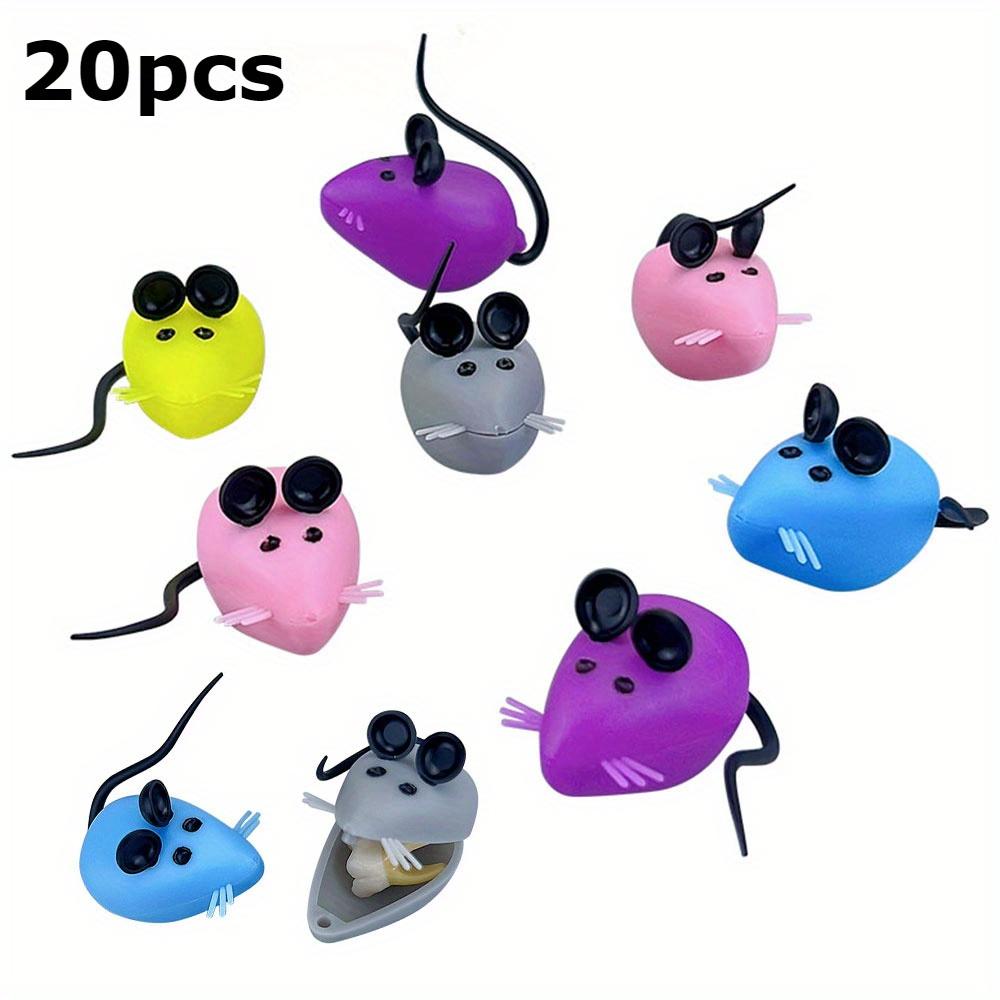 

3D Коробки для хранения первого зуба в форме мышки - Прочный пластик, Цветные контейнеры для хранения первого зуба и органайзеры для подарков для малышей