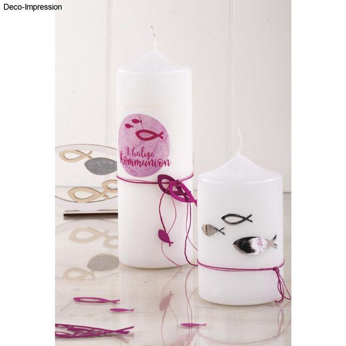 Motifs de cire - RAYHER - Poissons - Lot de 3 - Faciles à utiliser - Décoration de bougies