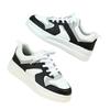 Fashion Board Shoes Ins Trendy Sneakers Women Men PU Leather Walking Shoes Casual Daily Shoes Platform Footwear Wear-resistant