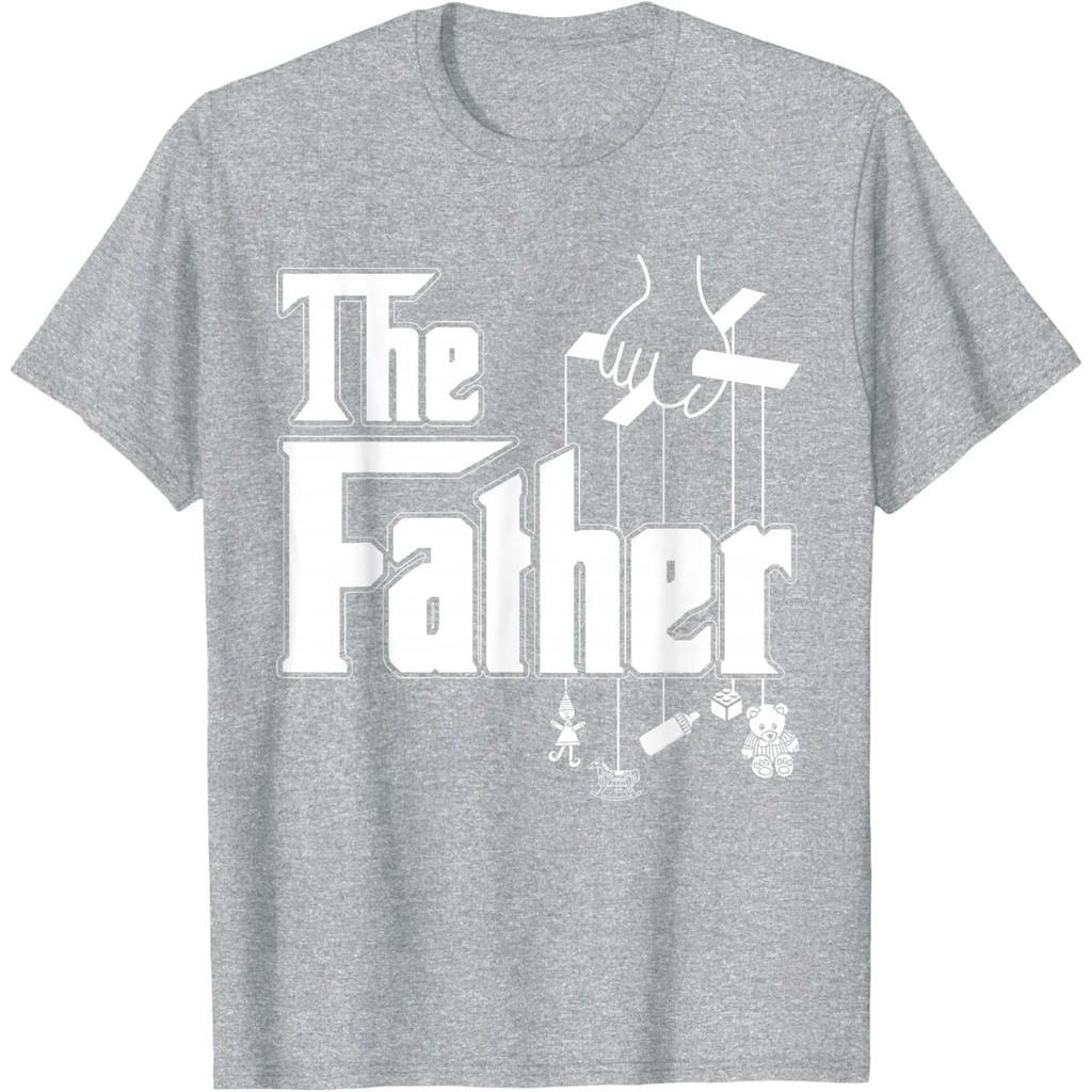The Father Puppet Design Graphic Tee Unisex's Short Sleeve Casual Cotton T-Shirt
