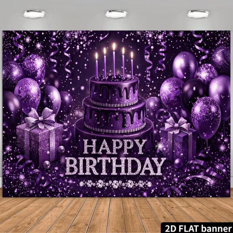

2D Enchanted Garden Quinceañera Backdrop, Green Glitter Photography Banner 47.2x31.5inch/120*80cm