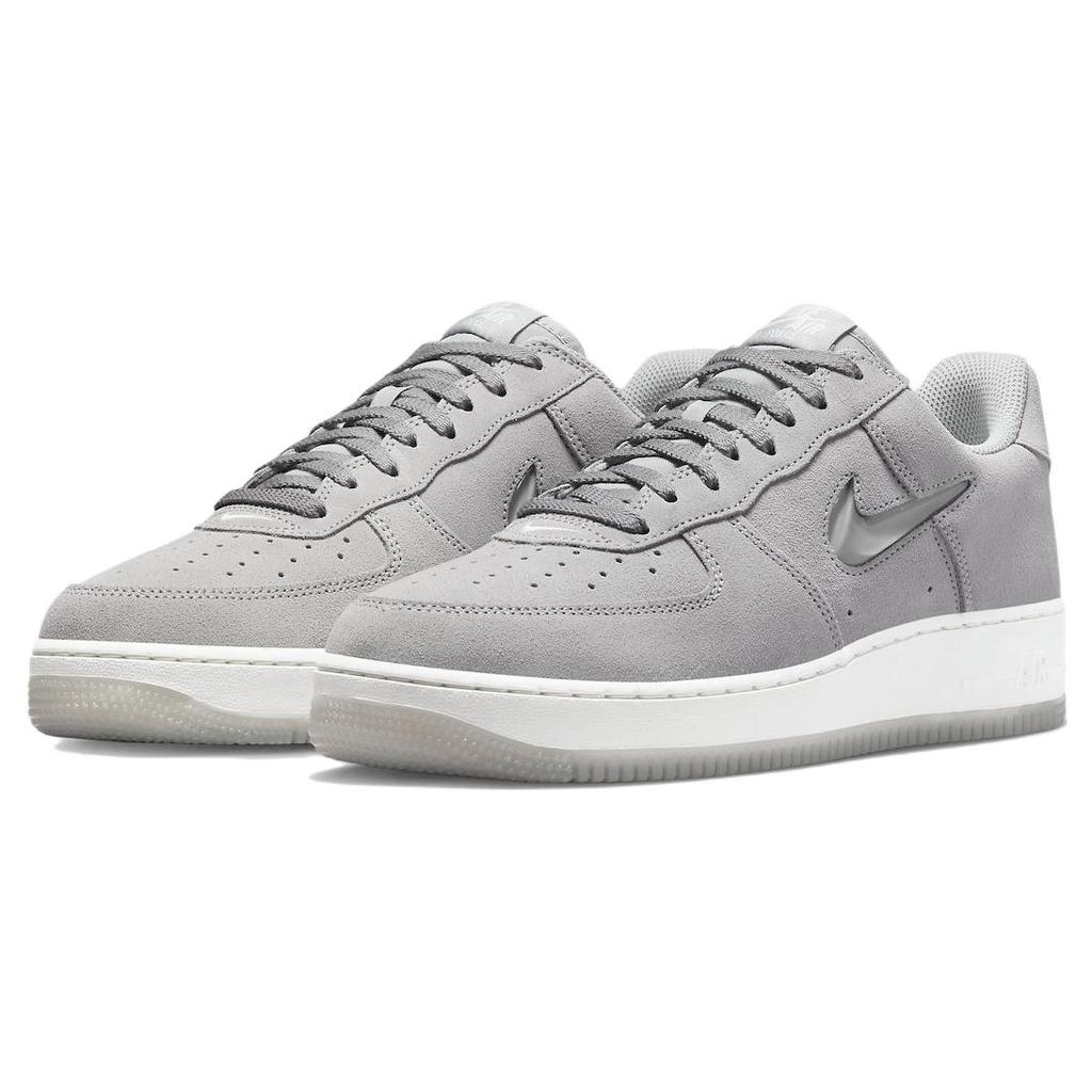 New Nike Air Force 1 '07 Low Color Of The Month Jewel Light Smoke Grey DV0785-003