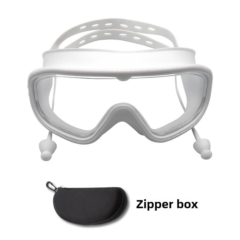 Swimming Eyewear HD Waterproof And Anti Fog Professional Swimming Goggles For Men And Women Diving Equipment Silicone Fit