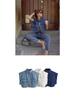 Women's Sleeveless Cardigan: Plain Color, Large Pockets, Polo Collar, Denim Top, High-Quality Feel