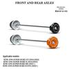 KTM 1290 Super Duke/R/RR/GT 13-23 Front & Rear Axle Anti-Fall Protection Balls