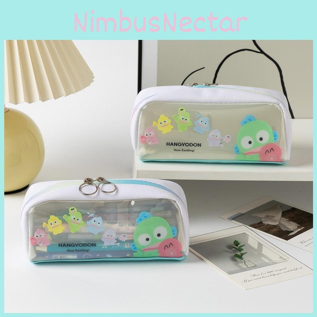 Cartoon Fish Pen Bag With Dual Layers And Spacious Storage For Students And Professionals
