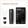 Macchina per Caffè Espresso Portatile 3-in-1 Macchina da Caffè da Viaggio per Campeggio Escursionismo Ufficio Auto-Riscaldante con USB-C