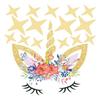 Colorful Flower Animal Star Wall Sticker 3D Art Decal DIY Sticker Child Room Nursery Wall Decoration