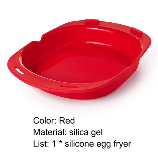 Omelette Maker Environmentally Friendly Durable Silicone Omelet Tool Microwave Oven for Cooking
