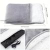 1pc USB Heated Foot Mat - Winter Plug-In Foot Warmer for Home/Office, Anti-Cold Electric Foot Heater, Cozy Home/Desk Accessory