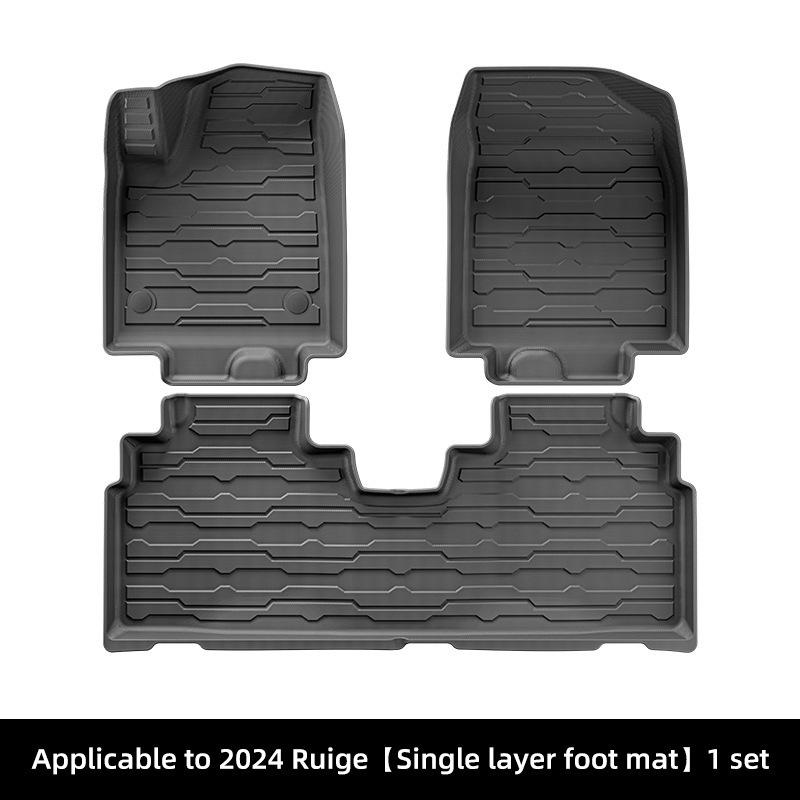 Eco-Friendly TPE Floor Mats and Seat Back Mats for 2024 Cadillac Lyriq