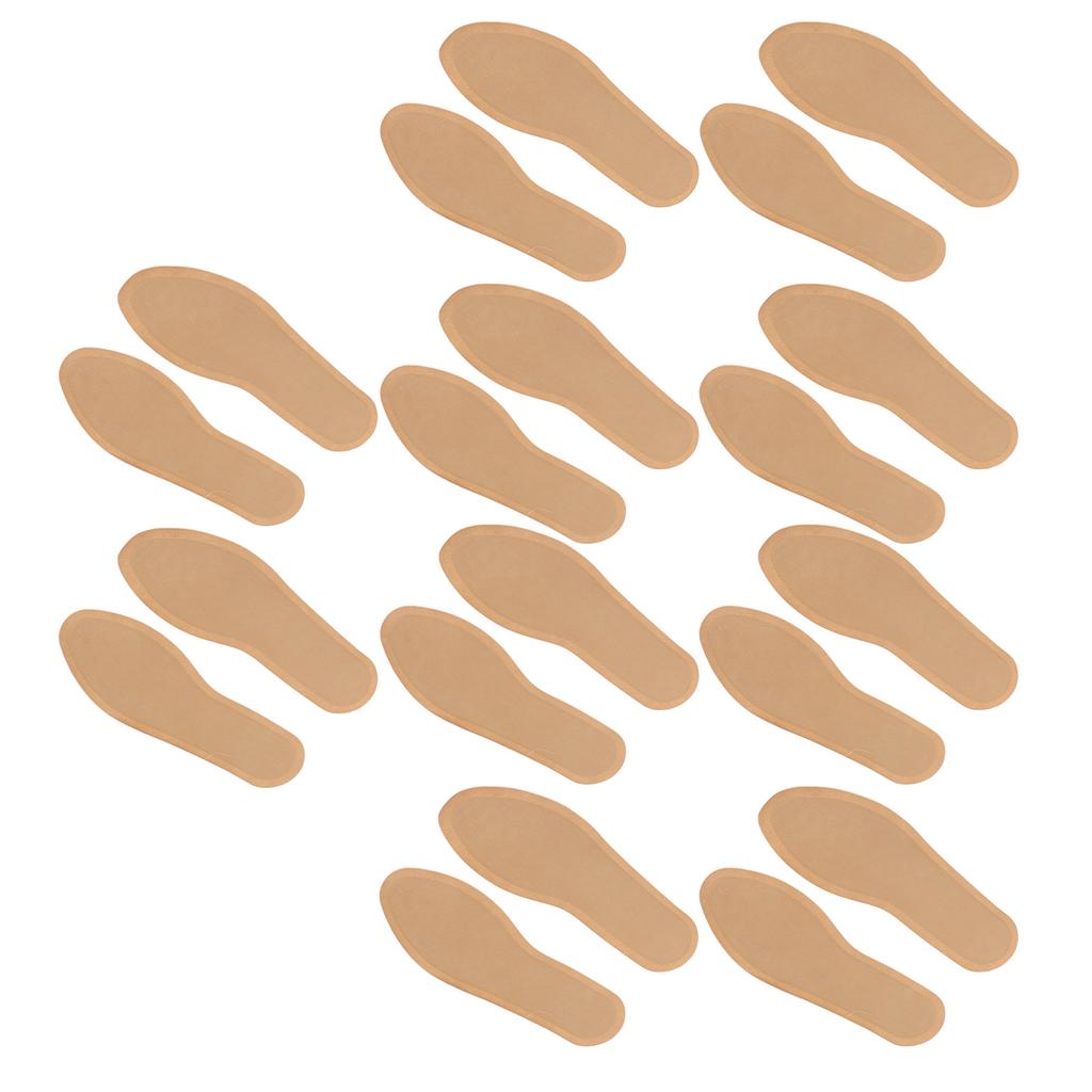 10 Pairs Foot Insoles Warmer Disposable Air Activated Hot Compress Odorless Ultrathin Insoles for Men 40‑43