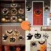 Halloween pumpkin lantern decoration luminous hanging ornaments bar background wall scene arrangement costume props atmosphere hanging items