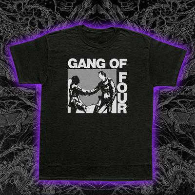 T-Shirt Gang of Four Post-Punk Politica Funk Leeds Musica Britannica Maglietta S-5XL