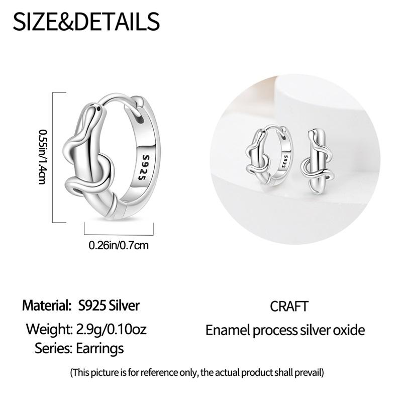 

925 Sterling Silver Christmas Cane Wreath Tree Leaves Bells Earrings Red Bow for Women Creative Jewelry Christmas Themed Gifts