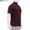Mizuno Modern High Neck Short Sleeve Burgundy Shirt, 12JAAP31,