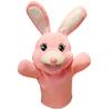 Ludus Felix Hand Puppet Puppet Show Glove Puppet Ventriloquism Plush Toy [Domestically Tested] (Pink Rabbit)