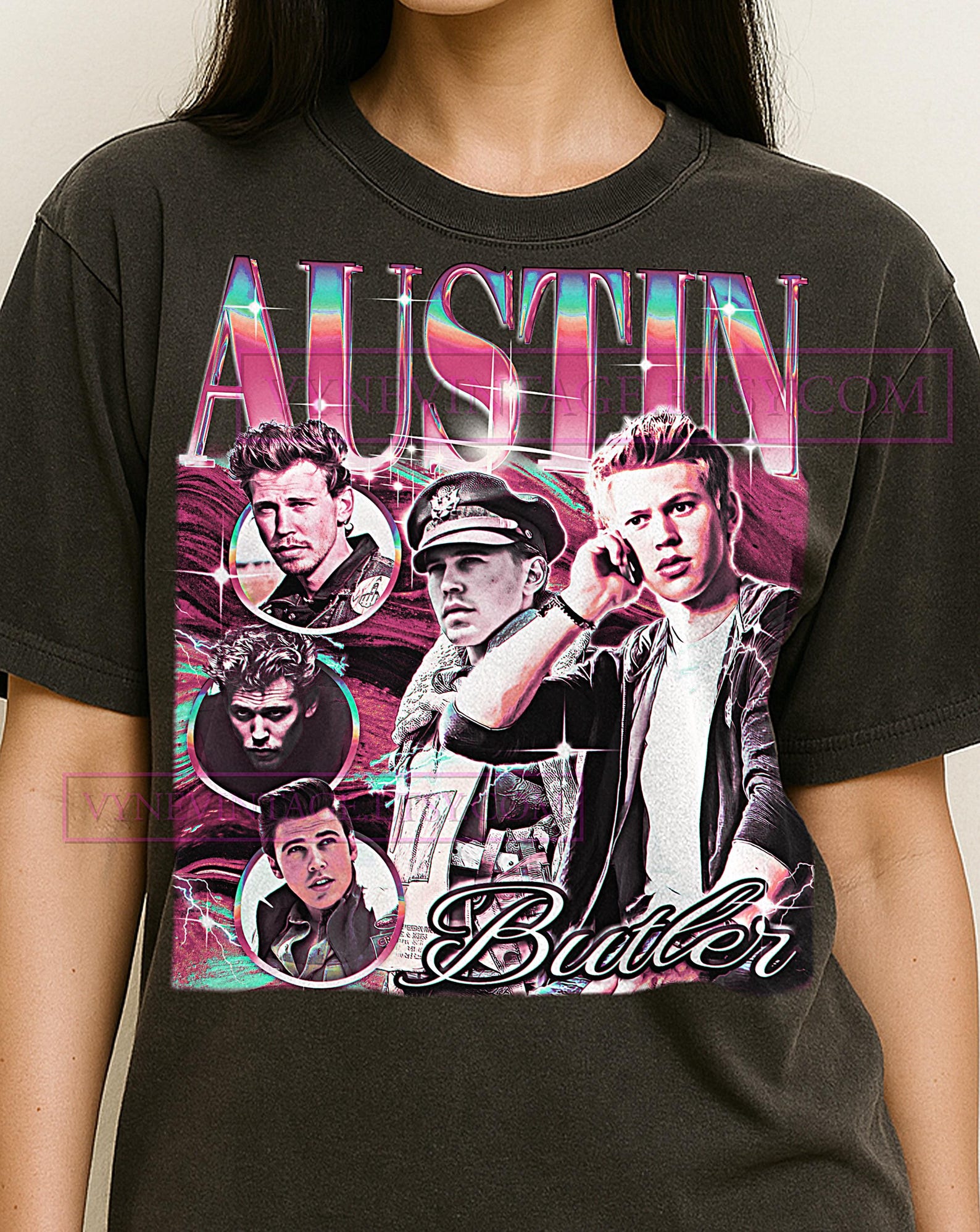Austin Butler Shirt, 90s Vintage Retro Bootleg Austin Butler T-Shirt, Actor Tribute Graphic Tee, Aesthetic Hollywood Fan Shirt XL
