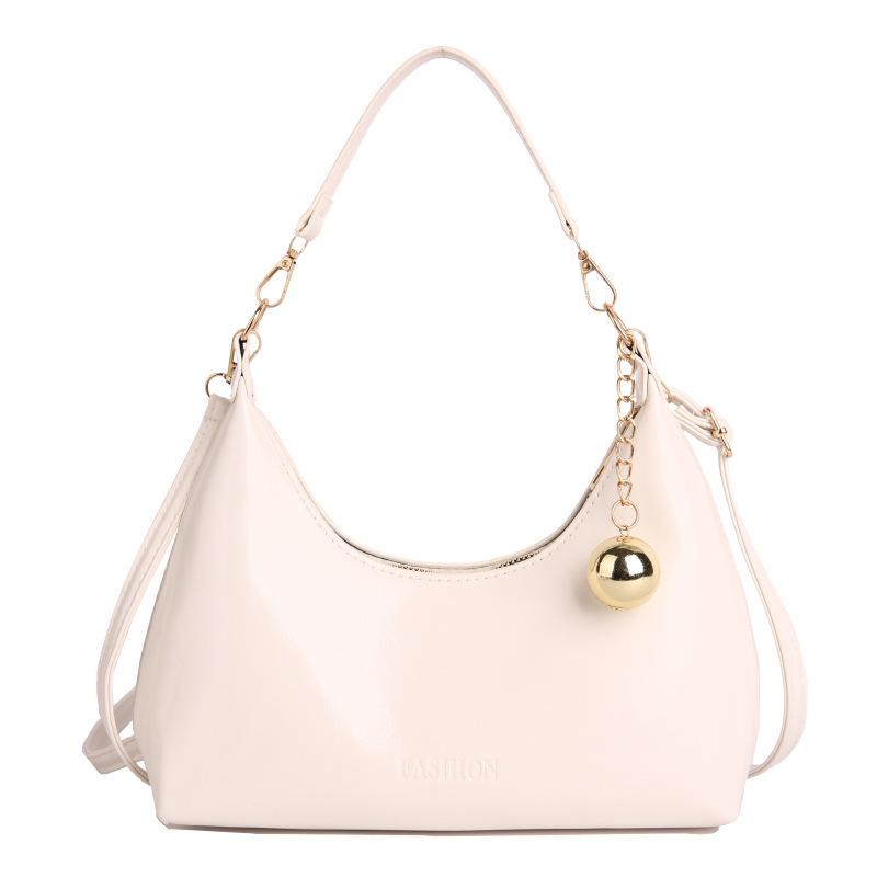 Fashionable Trendy Handbag for Women, Luxurious and Retro Style, Single Shoulder Crossbody Design, Dumpling-shaped Bag
