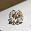 Angel Wings Ring Vintage Versatile Adjustable Open Ring Punk Hip Hop Jewelry