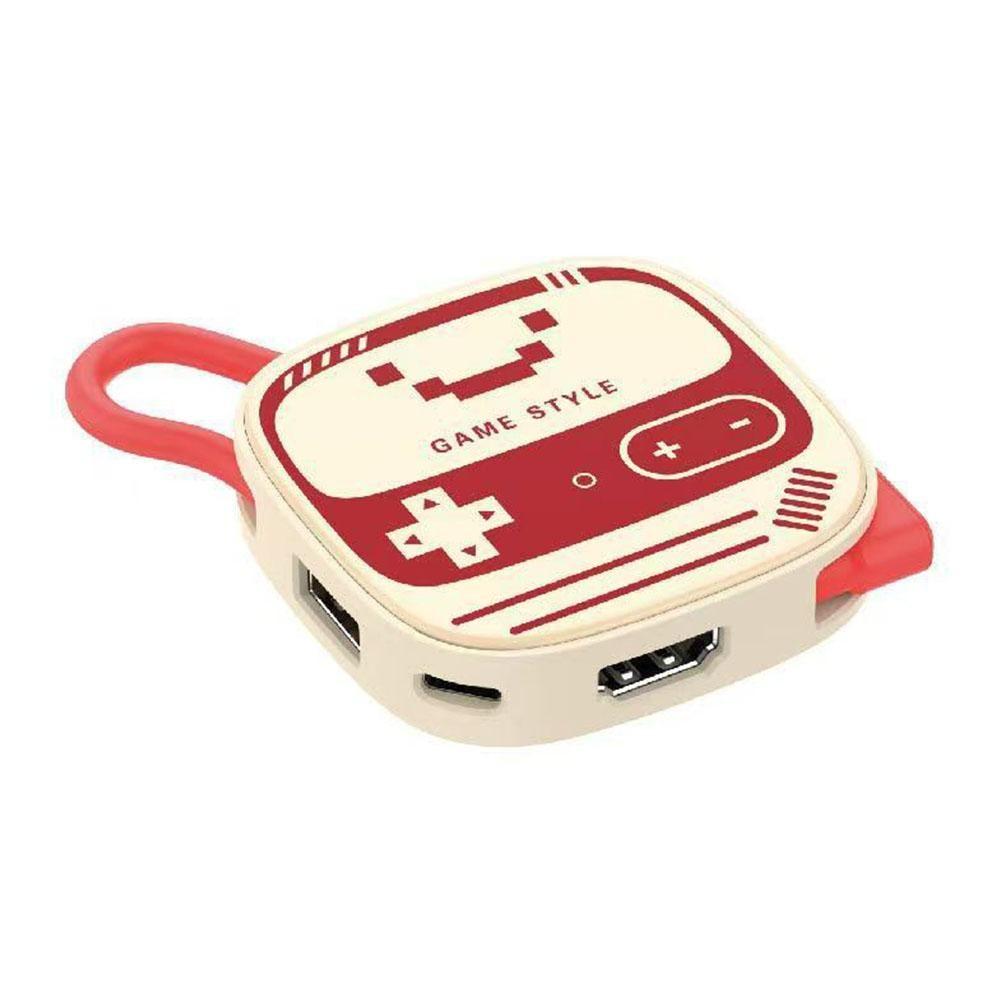 2nd Type C Docking Station 3 in 1 For Switch 2 4k 60Hz USB 3.0 5Gbps PD-100W