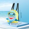 Separation Storage Wet Dry Bag Portable Beach Backpack Shark Drawstring Swimming Bag  Children Use