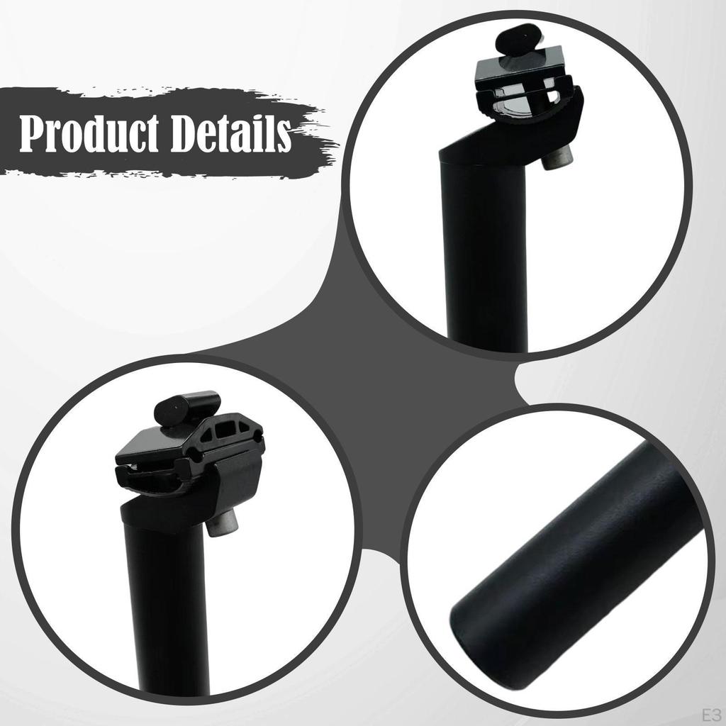 Seatpost Tube 31.8mm Aluminum Alloy Replacement Simple Design Easy to Install Bike