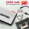 Aiwa Retro 80s Style Portable Cassette Tape Player & Recorder