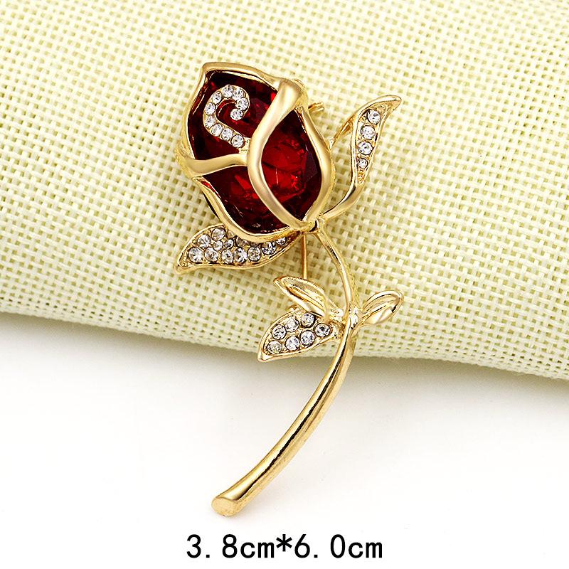 Japanese Style Luxury Brooch: Elegant High-End Women's Pin for Sweater or Lapel