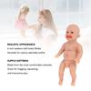 Lifelike Reborn Baby Doll 6 Inch Realistic Cute Sweet Smile Face Soft Silicone Solid Real Reborn Baby Doll for Toddlers Boy Doll