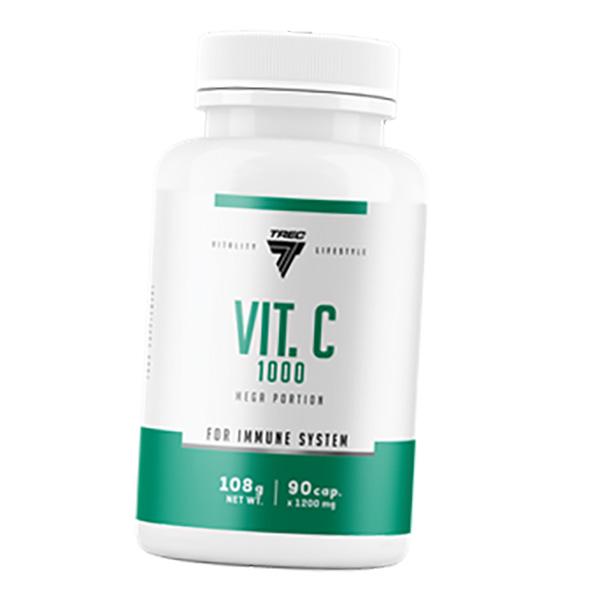 

Вітамін С, Vit.C 1000, Trec Nutrition (36101029) 90caps