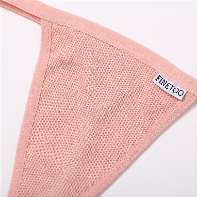 1PC Cotton Thongs woman Seamless panties women Sexy Low-waist Underwear Solid G-string Breathable Thongs T-back Female Lingerie
