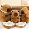 Bread Toast Water Dolphin Doll Sleep Cuddle Capybara Ornament Plush Toy Girl Pillow Birthday Gift Home Decoration