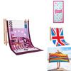 Microfiber Beach Towel With Active Print Fast Drying For Adults