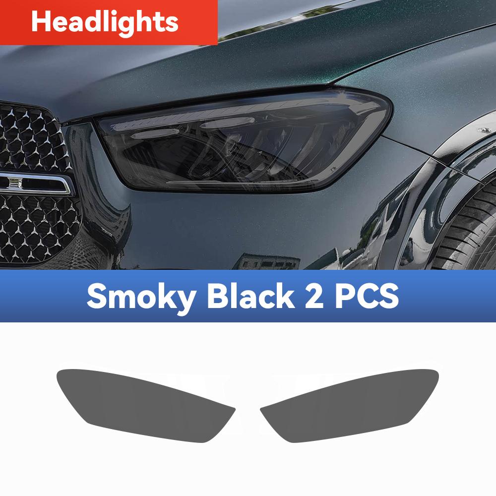 For Mercedes Benz GLE W167 -2026 TPU Headlight Anti-Scratch Transparent Modification Color Changing Protective Film