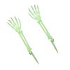 Realistic Skeleton Hand Ground Stake Halloween Decoration Durable Plastic Prop For Outdoor Haunted Yard Party Decor
