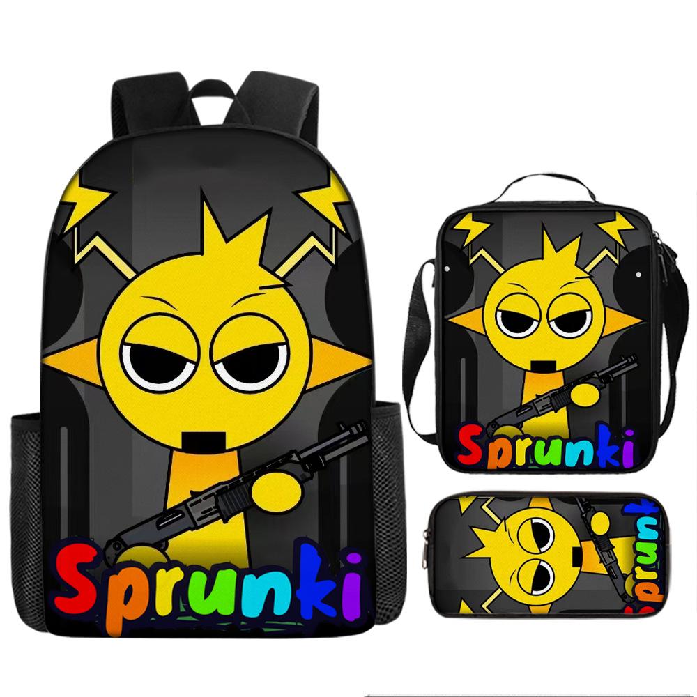 Rhythm Box Schoolbag Cartoon Animation Primary School Third or Fourth Grade Light Burden Reduction Primary and Secondary School Student Storage Bag