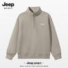 JEEP SPIRIT Men's 2025 Half-Zip Loose Sweatshirt