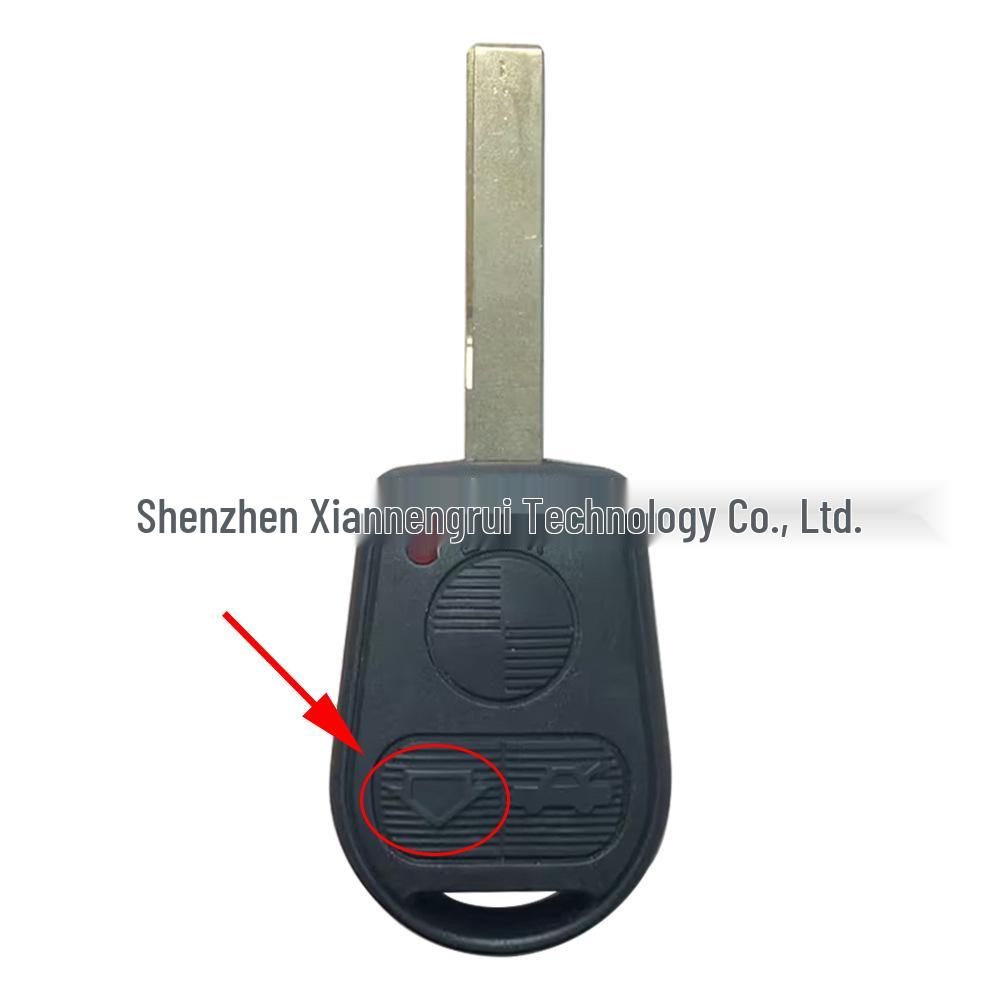 BMW Car Remote Shell Replacement for 2/3 Buttons HU92/HU58 (No Logo)