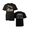Zach With Heaven On Tour 2026 Camiseta Unisex Negra Gráfica de Concierto Musical para Fans