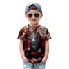 Kinder-Hemden mit Animal-Print, lockere Passform, Kinderkleidung