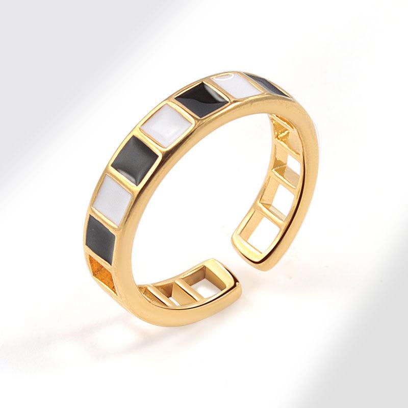 

Кольцо Color Dripping Love Open Ring для женщин, нишевое, элитное, легкое, роскошное, эмалированное, ювелирное изделие adjustable