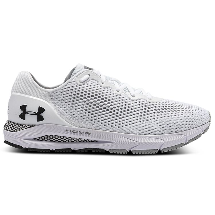 Under Armour HOVR Sonic 4 Pohodlné každodenní látkové nízké běžecké boty Pánské tenisky Bílé 3025206-100