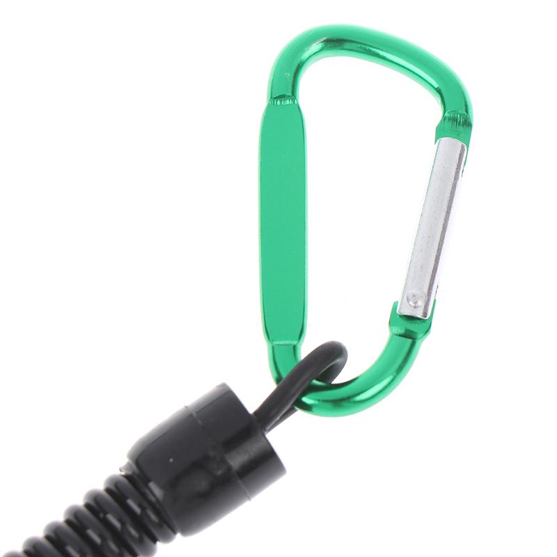 1 Pieza Cordones de Pesca Portátiles Cuerda Navegación Camping Mosquetón Agarre de Bloqueo Seguro