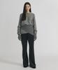 STEP AROUND Fleece Lined Bootcut Banding Pants_Navy