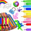 50/100/200pcs 10.24inch Colorful Long Latex Balloons With Balloon Pump DIY Manual Class Magic Twisting Balloons ZSY