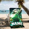 Customizable Personalized Beach Towels Genshin Impact Characters Themed designs.Suitable for the Beach, Yoga, Sports;ideal As Beach Accessories