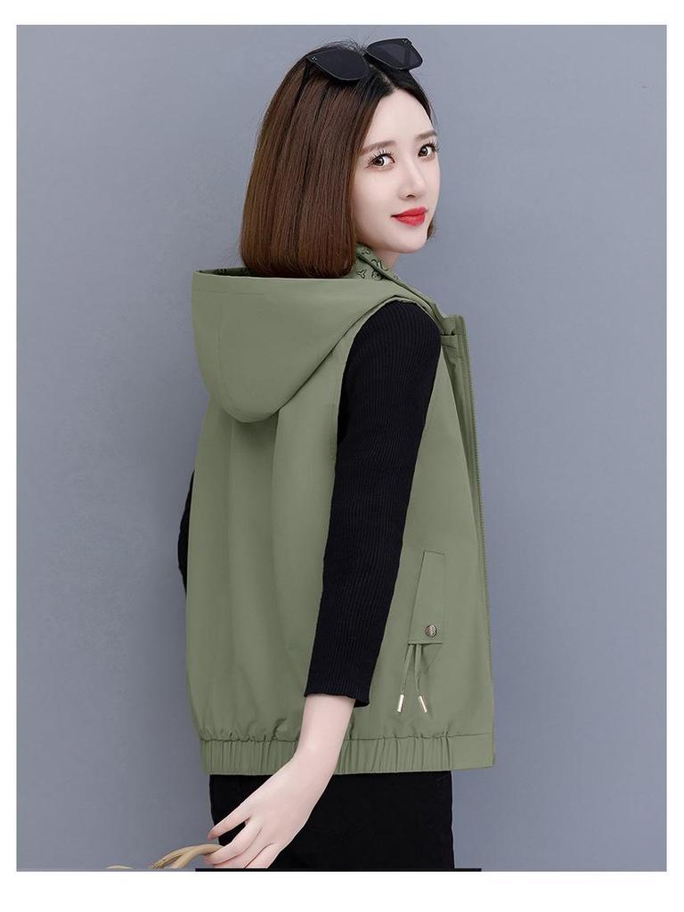 Woodpecker Women's Fashionable Sleeveless Vest - Spring/Autumn 2024 Collection