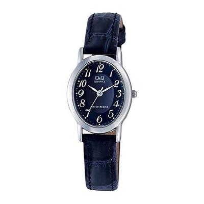 [Citizen Q&Q] Watch Analog Waterproof Leather Strap VZ89-305 Women's Navy