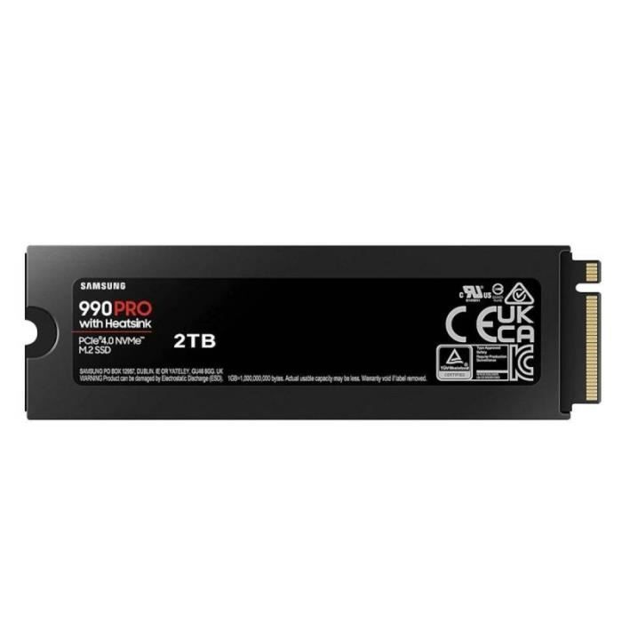 Disque dur samsung 990 pro v-nand mlc 2 tb ssd
